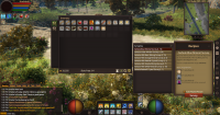 A player prepares to craft a survey.