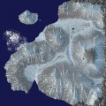 A blank version of the Kur Mountains map.