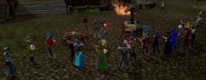 Players playing instruments.