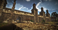 Serbule Keep's main gate