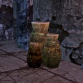 The jars containing Ambient Magic Sponges