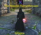 "The Dedicated Loremaster" Gilspro at his forever home in Serbule!