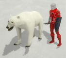A player with a pet Bear.