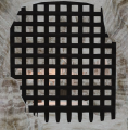 Grate at entrance.